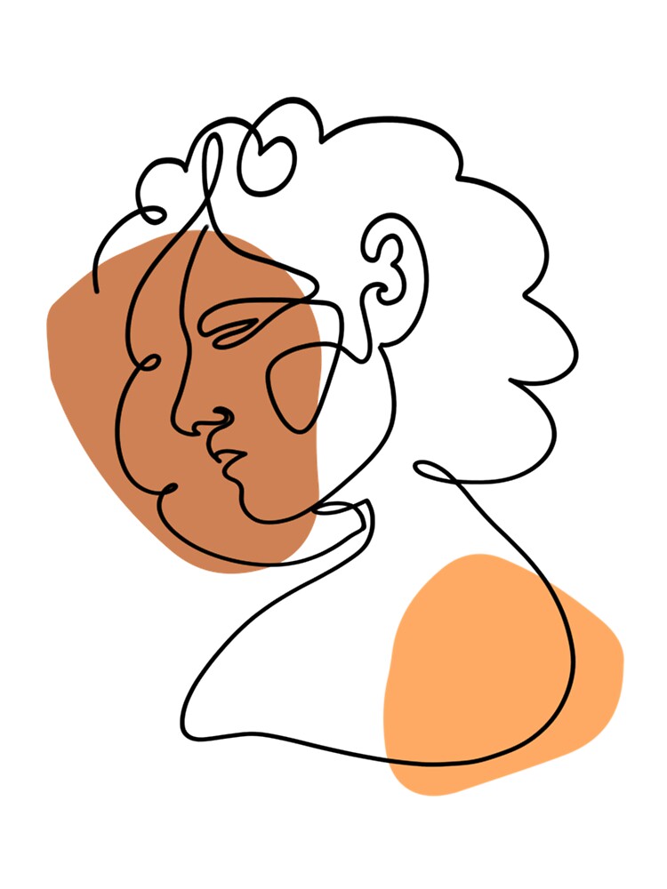 Minimal Line Art Woman by valexni T-Shirts, Hoodie, Sweatshirt | BlankRebels.com (Image 3)