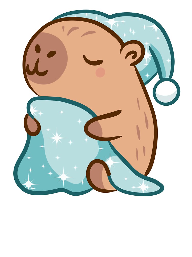 Comfy Capybara: Sweet Dreams & Starry Blankets by LYAN-STORE T-Shirts, Hoodie, Sweatshirt | BlankRebels.com (Image 3)