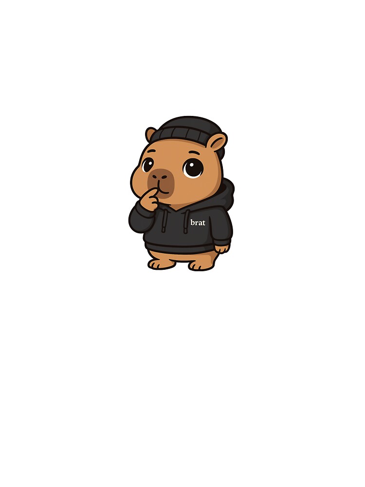 Capybara Brat - Kwai Style by MangoAndBrat T-Shirts, Hoodie, Sweatshirt | BlankRebels.com (Image 3)