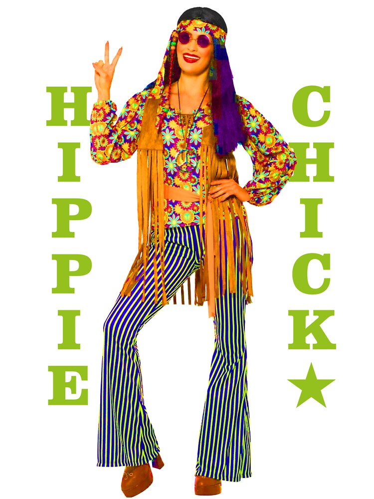 Hippie Chick by TIGERDAVER T-Shirts, Hoodie, Sweatshirt | BlankRebels.com (Image 3)