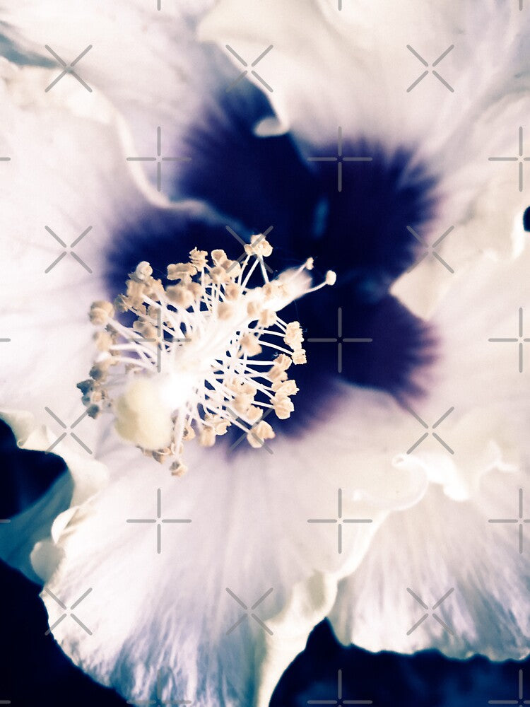 aesthetic blue white purple flower dainty vintage photography dazecore ethereal by sielexis T-Shirts, Hoodie,... (Image 3)