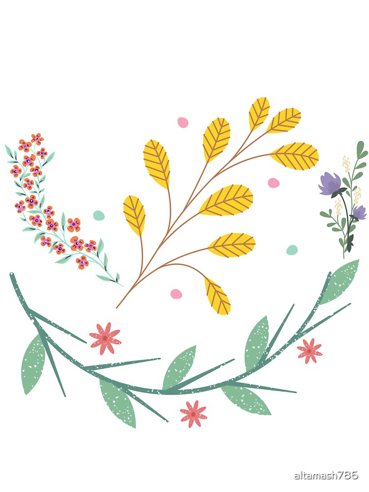 Daisy flower aesthetic Design t-shirt and art for men and women as well as kids Natural Flower Design Stickers.... (Image 3)