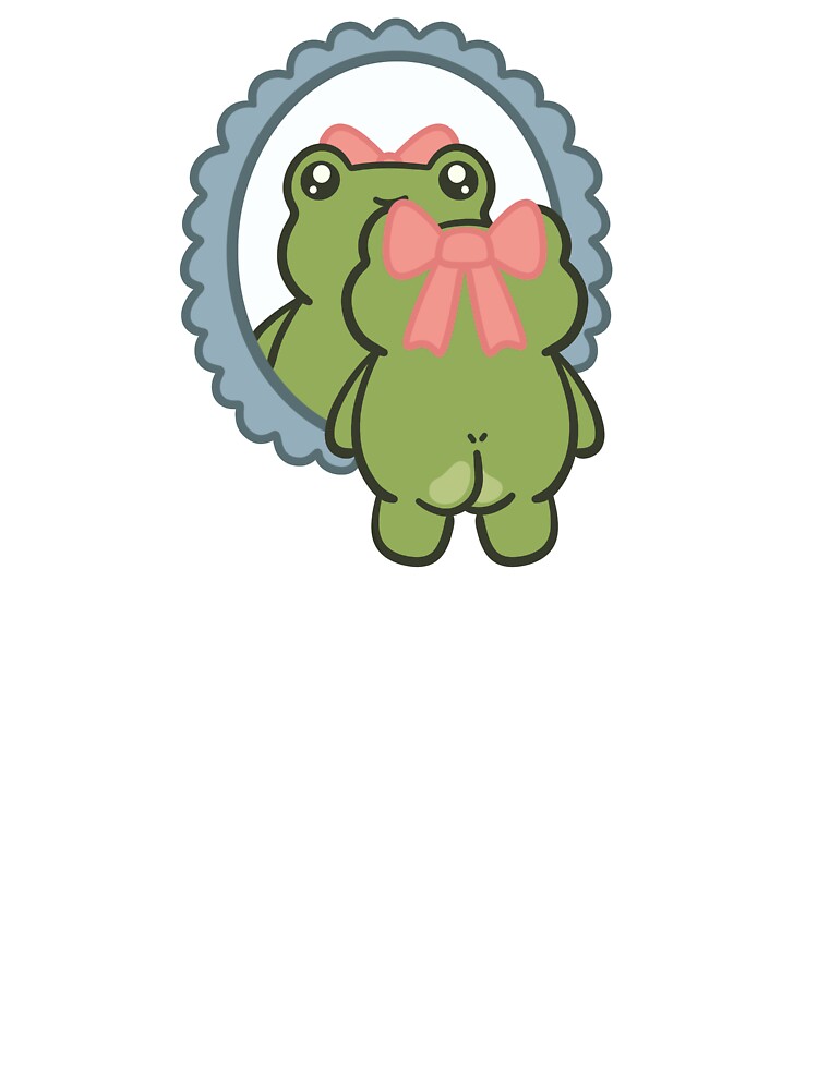 kawaii coquette frog booty by kaybowzie T-Shirts, Hoodie, Sweatshirt | BlankRebels.com (Image 3)