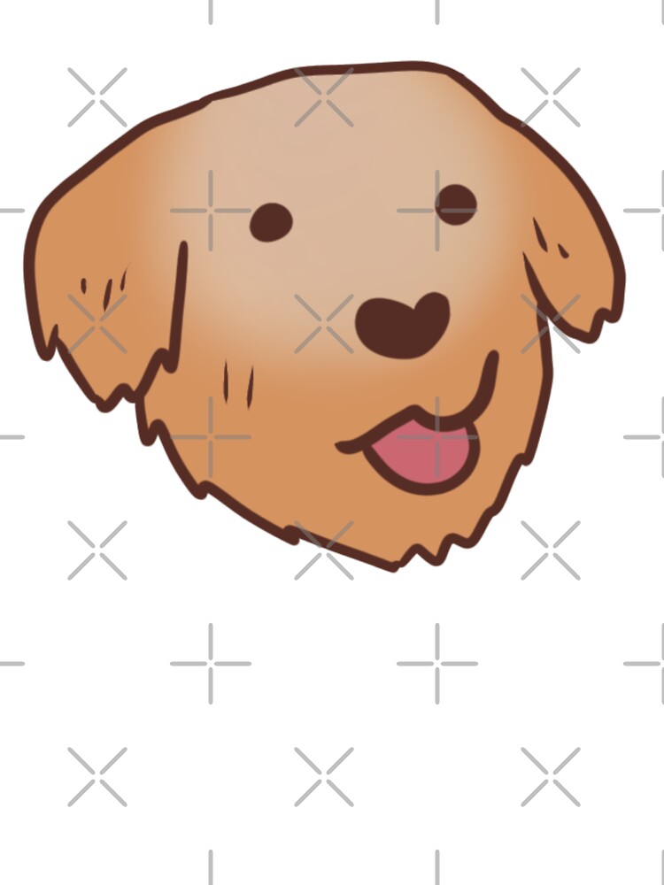 Golden Retriever face illustration by Mayarart T-Shirts, Hoodie, Sweatshirt | BlankRebels.com (Image 3)