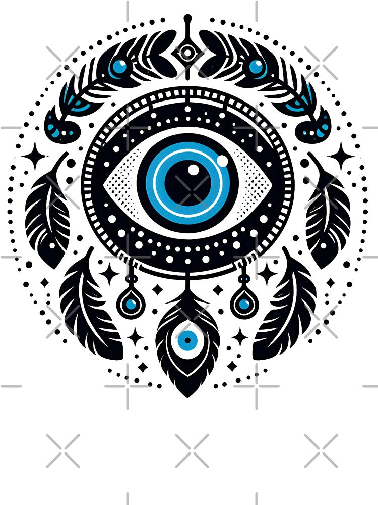 "Evil Eye" Dreamcatcher by MusesWhispers T-Shirts, Hoodie, Sweatshirt | BlankRebels.com (Image 3)