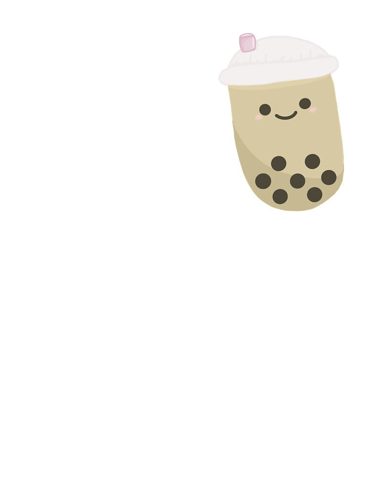 Cute boba/bubble tea doodle by therosiegarden T-Shirts, Hoodie, Sweatshirt | BlankRebels.com (Image 3)