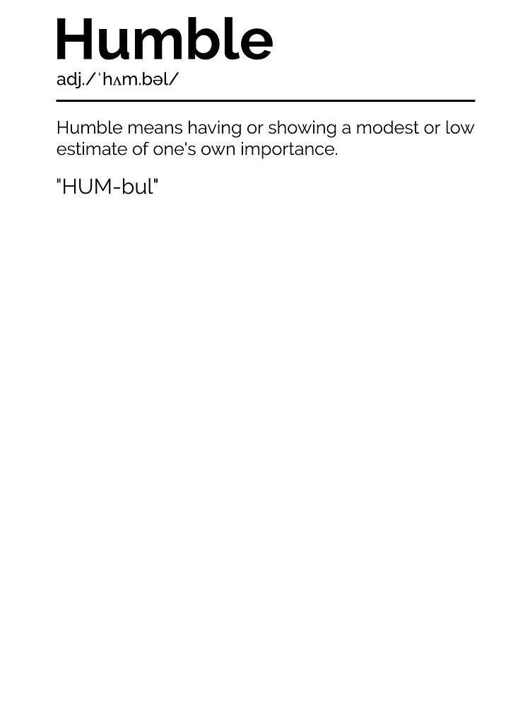Humble by ConsiTee T-Shirts, Hoodie, Sweatshirt | BlankRebels.com (Image 3)