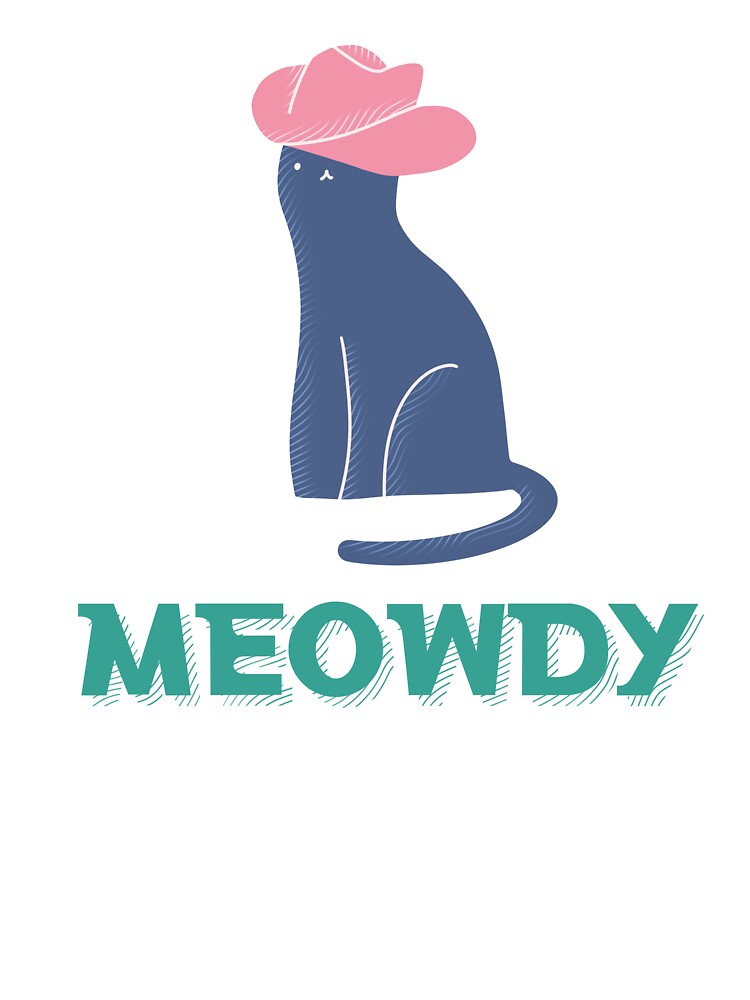 Meowdy Cat Cowboy by JDP--Designs T-Shirts, Hoodie, Sweatshirt | BlankRebels.com (Image 3)