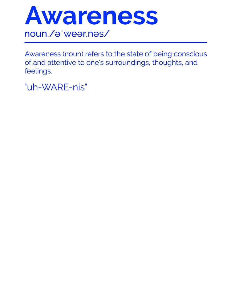 Awareness by ConsiTee T-Shirts, Hoodie, Sweatshirt | BlankRebels.com (Image 3)