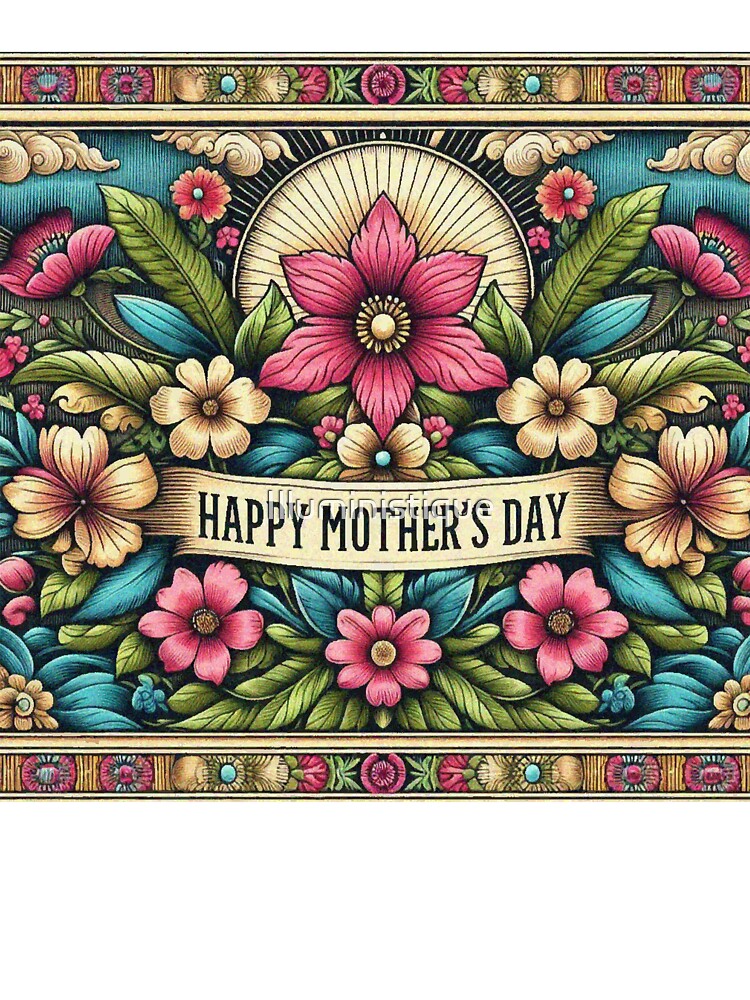 Mother's Day Floral by Illuministique T-Shirts, Hoodie, Sweatshirt | BlankRebels.com (Image 3)