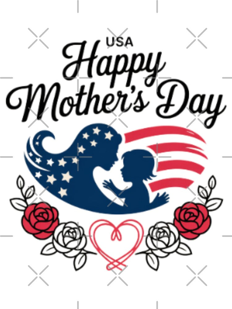 Happy Mother’s Day USA by AduClothhut T-Shirts, Hoodie, Sweatshirt | BlankRebels.com (Image 3)