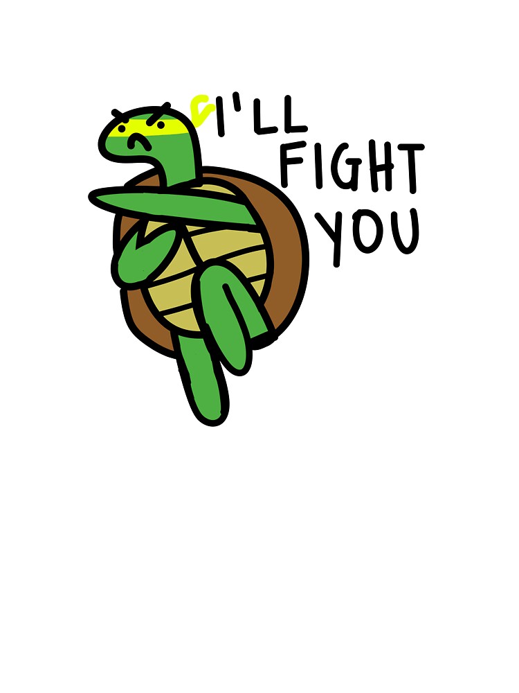 Fighting turtle Jennika by HummingGhost T-Shirts, Hoodie, Sweatshirt | BlankRebels.com (Image 3)
