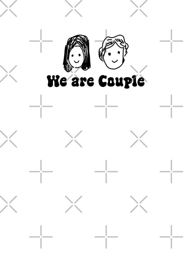 We are Couple Typography Design by Swati's Digital Den T-Shirts, Hoodie, Sweatshirt | BlankRebels.com (Image 3)