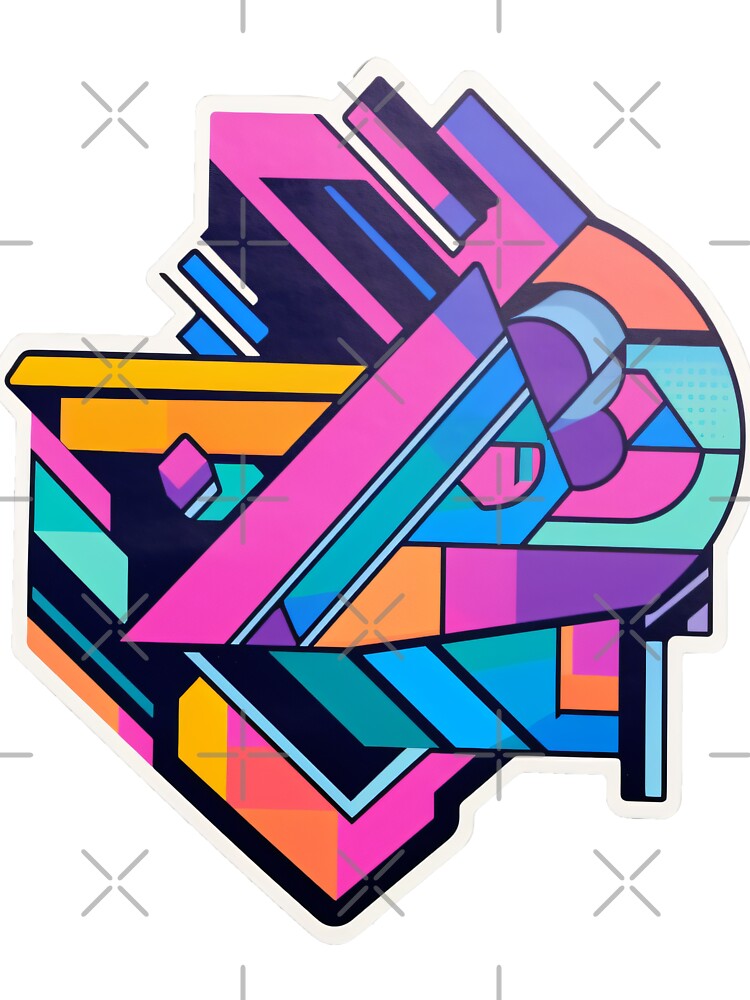 Vaporwave Computer Chip 2 Synthetic Cubism T-Shirts, Hoodie, Sweatshirt