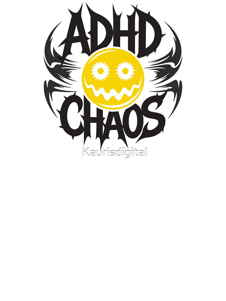 ADHD: Powered by Chaos by Kaurisdigital T-Shirts, Hoodie, Sweatshirt | BlankRebels.com (Image 3)