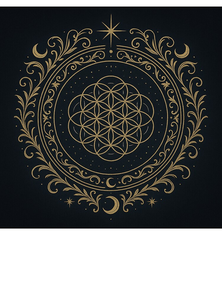 Celestial Garden of the Divine by RYU & KOI DESIGNS T-Shirts, Hoodie, Sweatshirt | BlankRebels.com (Image 3)