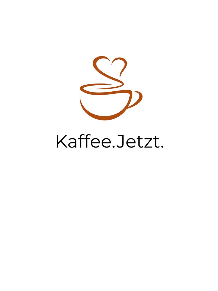 Coffee Shirt – Coffee Now – Minimal Typo by NovaPrintsDE Hoodie, Sweatshirt | BlankRebels.com (Image 3)