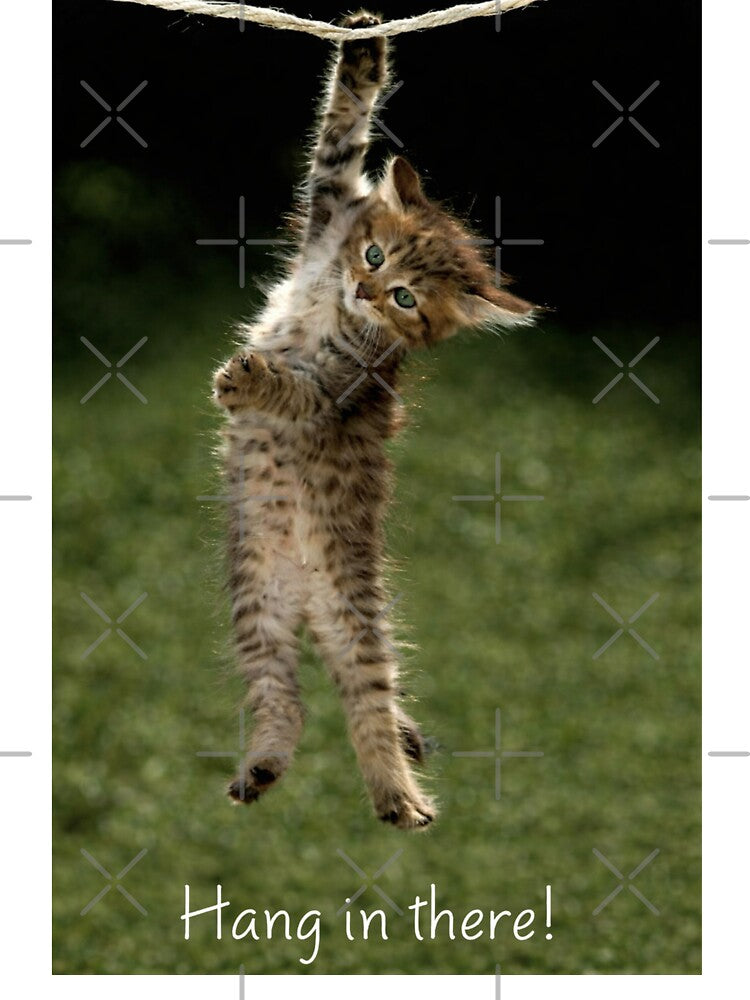 Hang In There Kitty – Roaring Kitty GME Meme Motivation GME MOASS by QuotinTs T-Shirts, Hoodie, Sweatshirt (Image 3)
