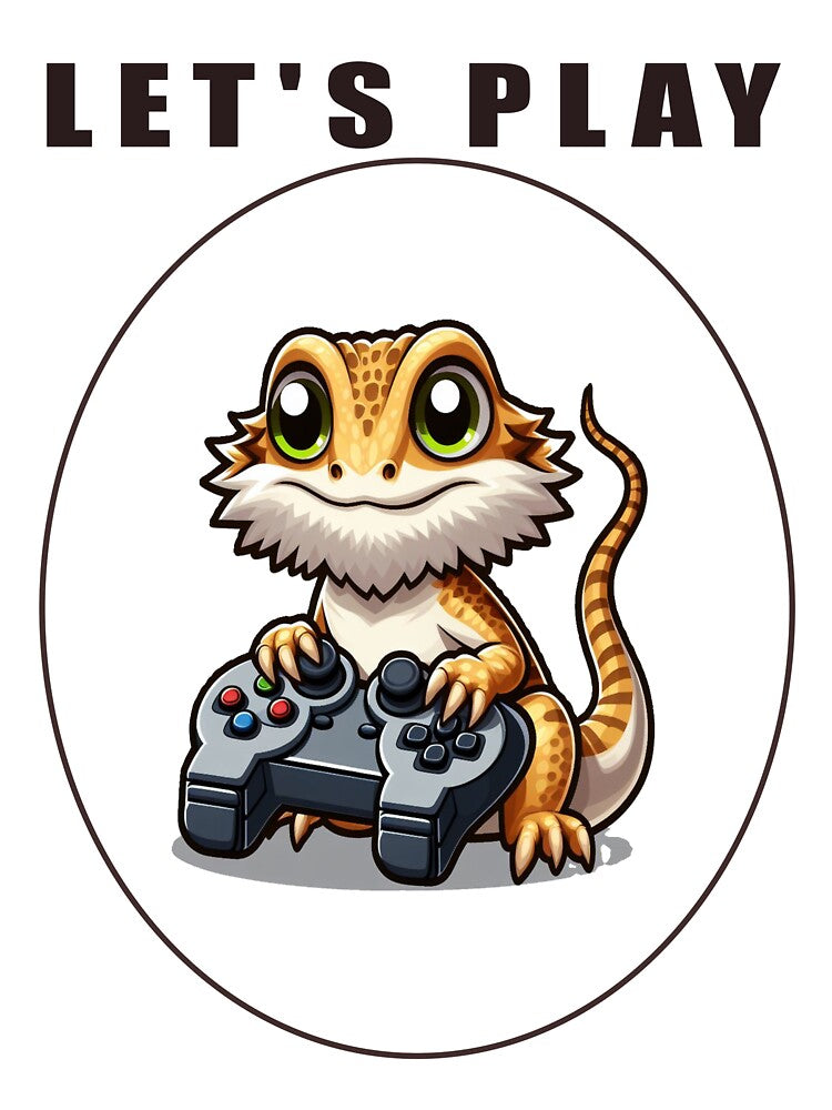 Bearded Dragon Dad Video Game by santoshputhran T-Shirts, Hoodie, Sweatshirt | BlankRebels.com (Image 3)
