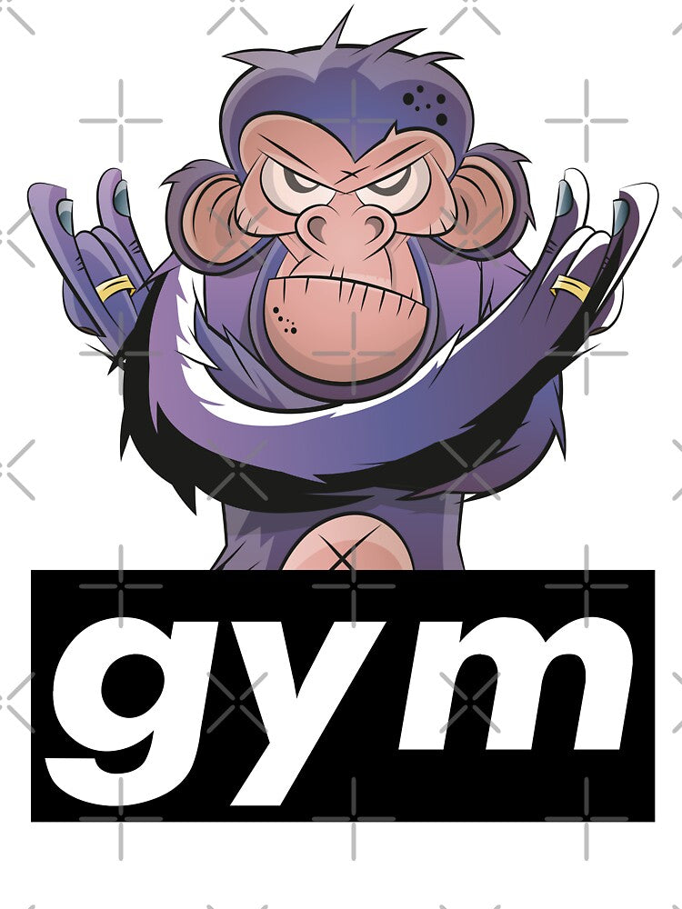 Gym Monkey by ProjectX23 T-Shirts, Hoodie, Sweatshirt | BlankRebels.com (Image 3)