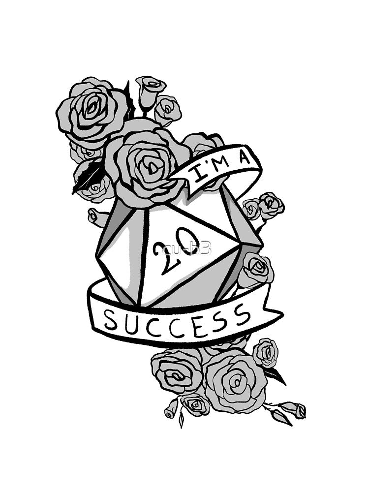 I'm a success critical hit by cu-b3 T-Shirts, Hoodie, Sweatshirt | BlankRebels.com (Image 3)