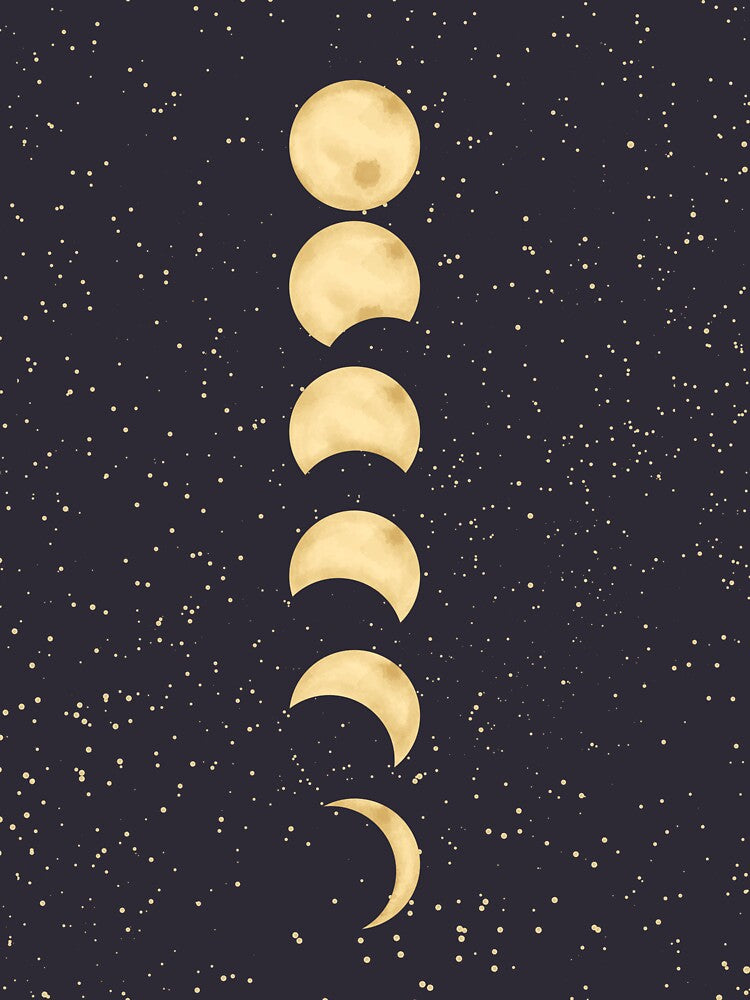 Lunar phase by Silura-Draws T-Shirts, Hoodie, Sweatshirt | BlankRebels.com (Image 3)