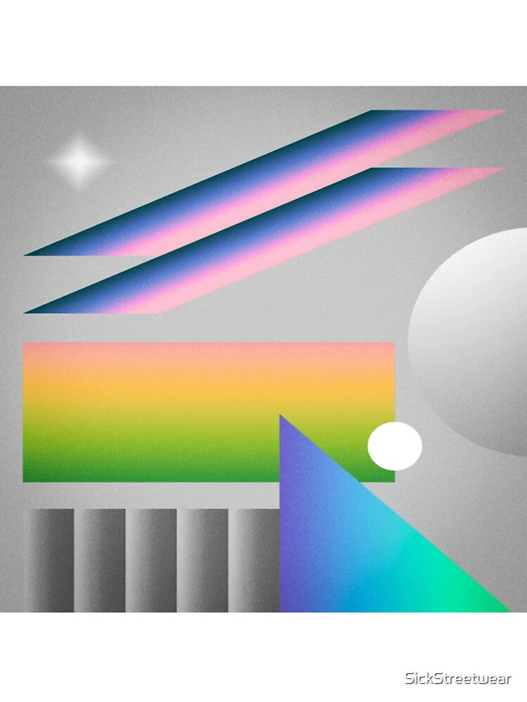 Vaporwave Shapes by SickStreetwear T-Shirts, Hoodie, Sweatshirt | BlankRebels.com (Image 3)