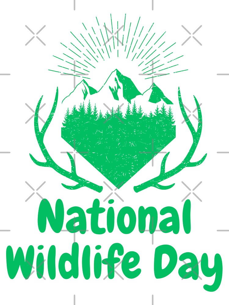National Wildlife Day by Simo0455 T-Shirts, Hoodie, Sweatshirt | BlankRebels.com (Image 3)