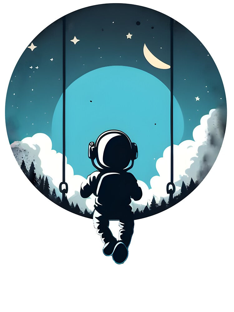 Copy of astronaut in space by NickLivin T-Shirts, Hoodie, Sweatshirt | BlankRebels.com (Image 3)