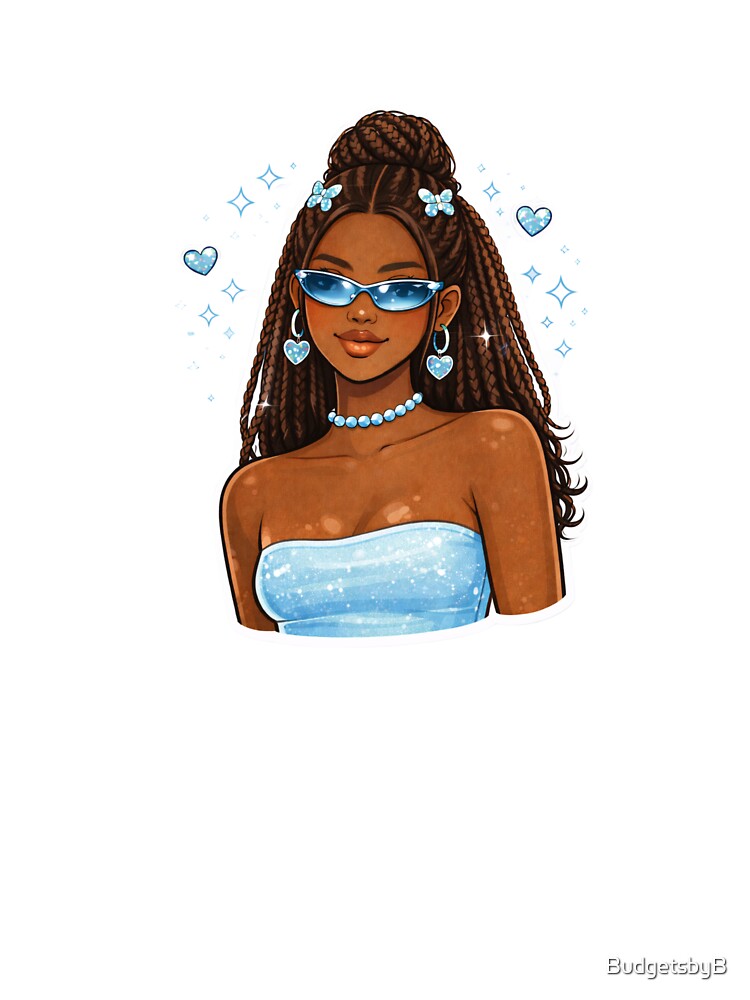 y2k pop girlie baby blue by BudgetsbyB T-Shirts, Hoodie, Sweatshirt | BlankRebels.com (Image 3)