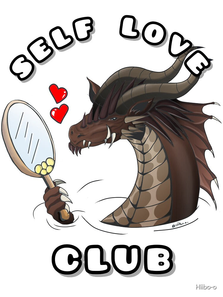 Self love club kawaii dragon sticker by Hiibo-o T-Shirts, Hoodie, Sweatshirt | BlankRebels.com (Image 3)