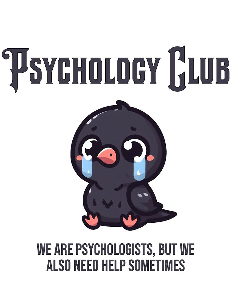 Psychology Club Crow by LemuellTrends T-Shirts, Hoodie, Sweatshirt | BlankRebels.com (Image 3)