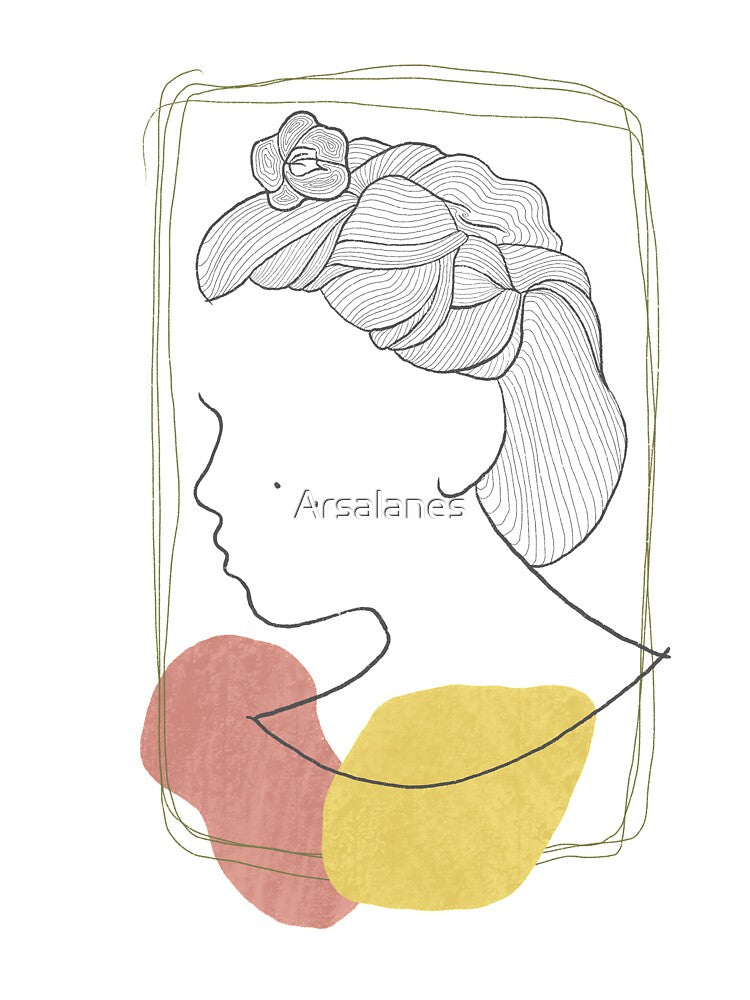 Fall Minimal Collection | Simple Line Woman, Minimal Line Art Woman Print, Female Poster, Minimal Woman Line... (Image 3)