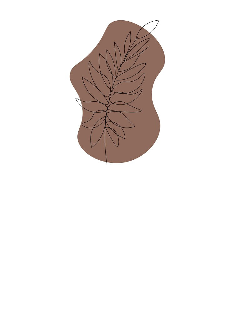 Minimalist Burgundy Fern Plant T-Shirts, Hoodie, Sweatshirt
