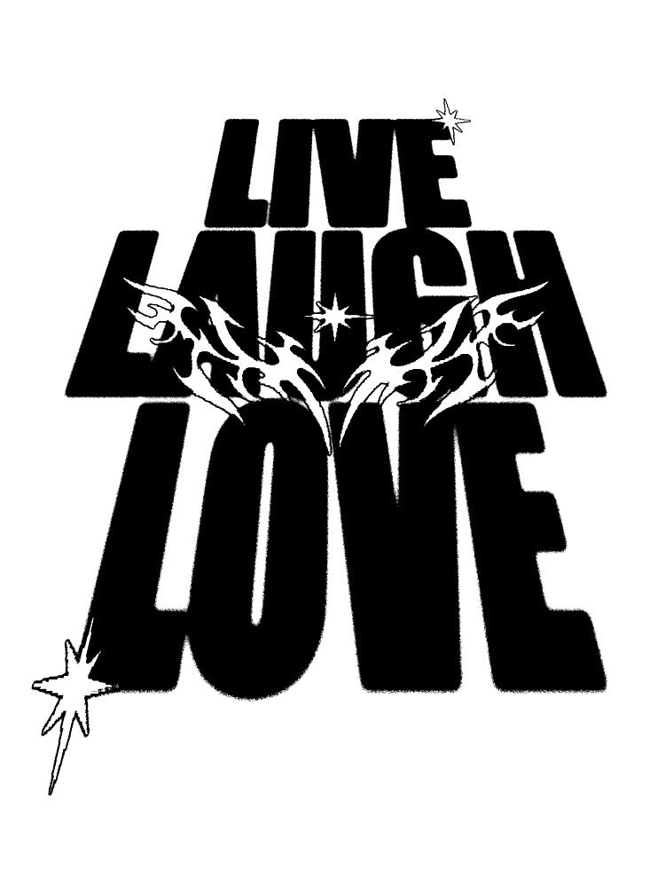 LIVE LAUGH LOVE Y2K by Savant2001 T-Shirts, Hoodie, Sweatshirt | BlankRebels.com (Image 3)