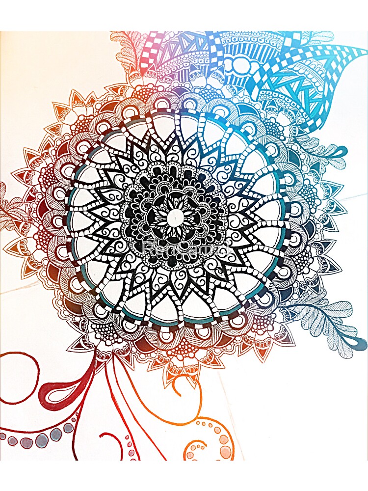 Rainbow doodle by RenCamz1 T-Shirts, Hoodie, Sweatshirt | BlankRebels.com (Image 3)