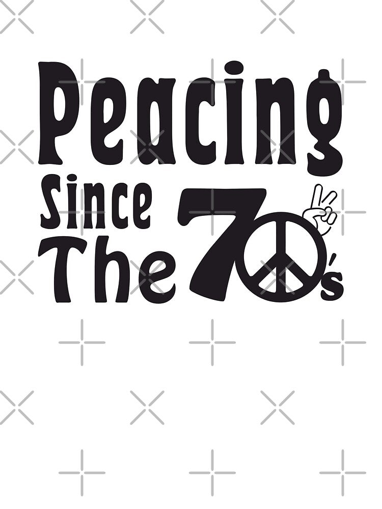 Peacing Since The 70's Monochromatic by MinimalSketches T-Shirts, Hoodie, Sweatshirt | BlankRebels.com (Image 3)