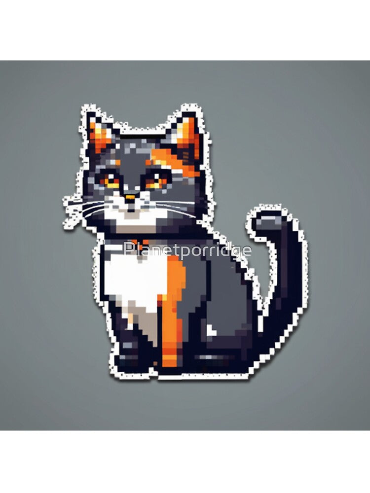 Fun Cat Pixel Art by Planetporridge T-Shirts, Hoodie, Sweatshirt | BlankRebels.com (Image 3)