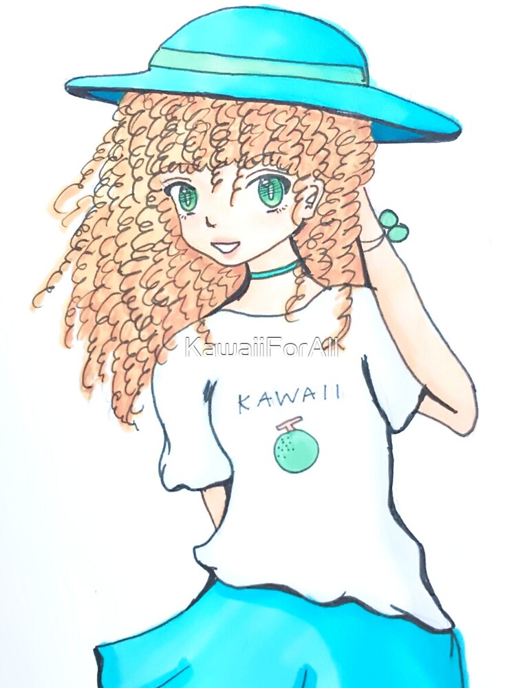 Kawaii Girls Collection: Lovely Melon by KawaiiForAll T-Shirts, Hoodie, Sweatshirt | BlankRebels.com (Image 3)