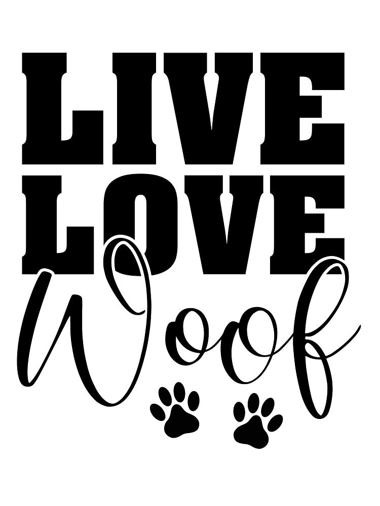 Live Love Woof by LemonCreations T-Shirts, Hoodie, Sweatshirt | BlankRebels.com (Image 3)