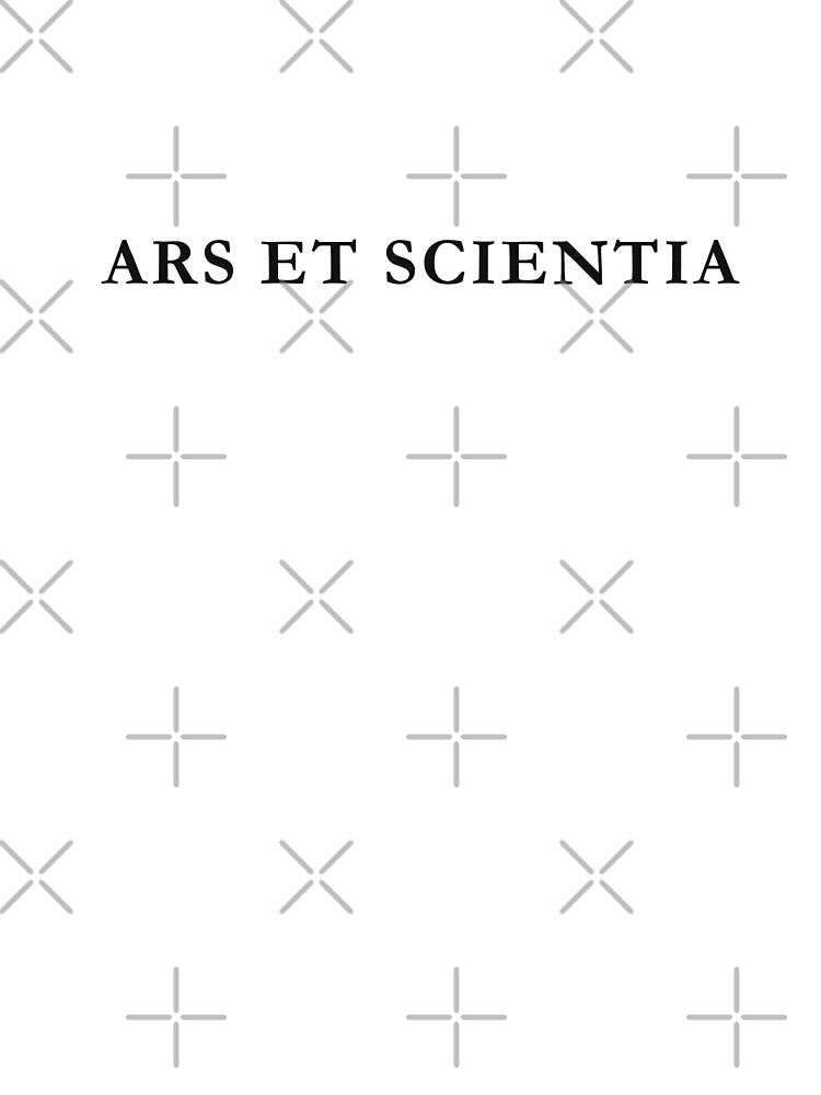 Ars et Scientia Latin Dark Academia Minimal Text Design by semenol T-Shirts, Hoodie, Sweatshirt | BlankRebels.com (Image 3)