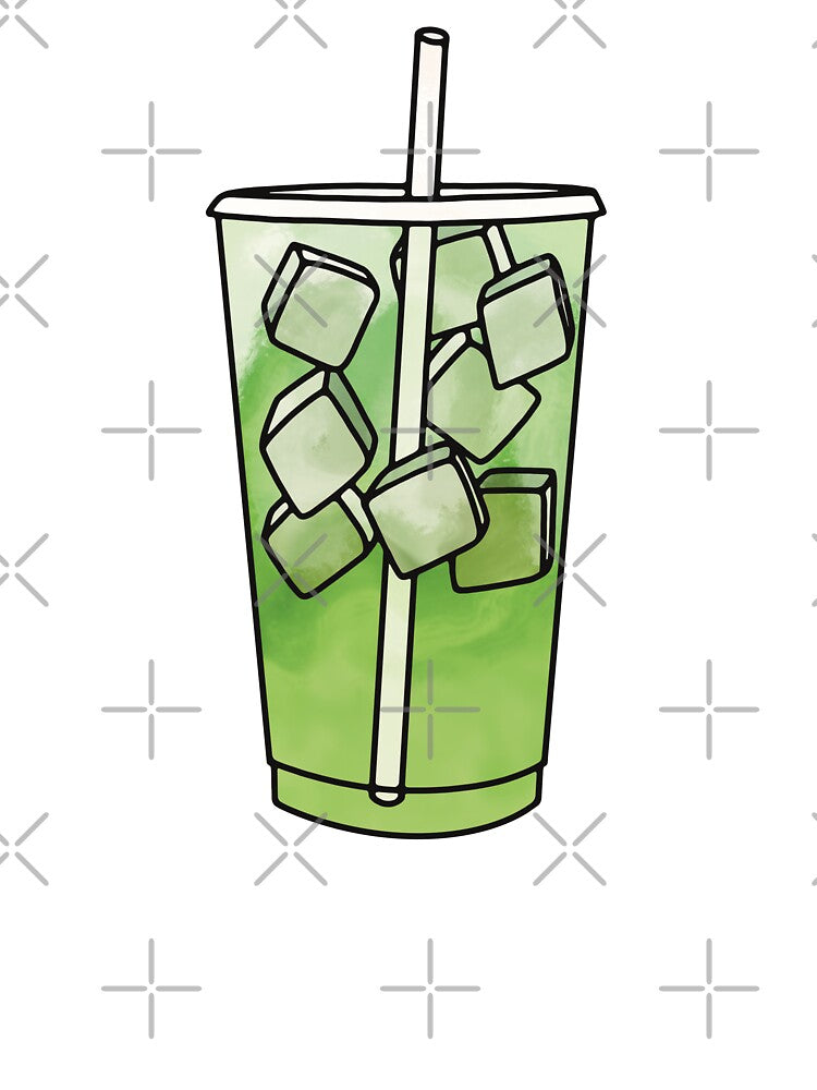 Matcha Iced Latte by murialbezanson