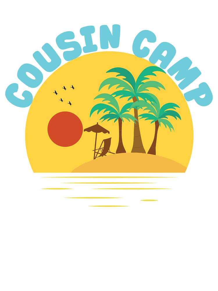 Cousin Camp Sunset Shirt – Family Reunion & Matching Vacation Design by PixelWaveBD Hoodie, Sweatshirt (Image 3)