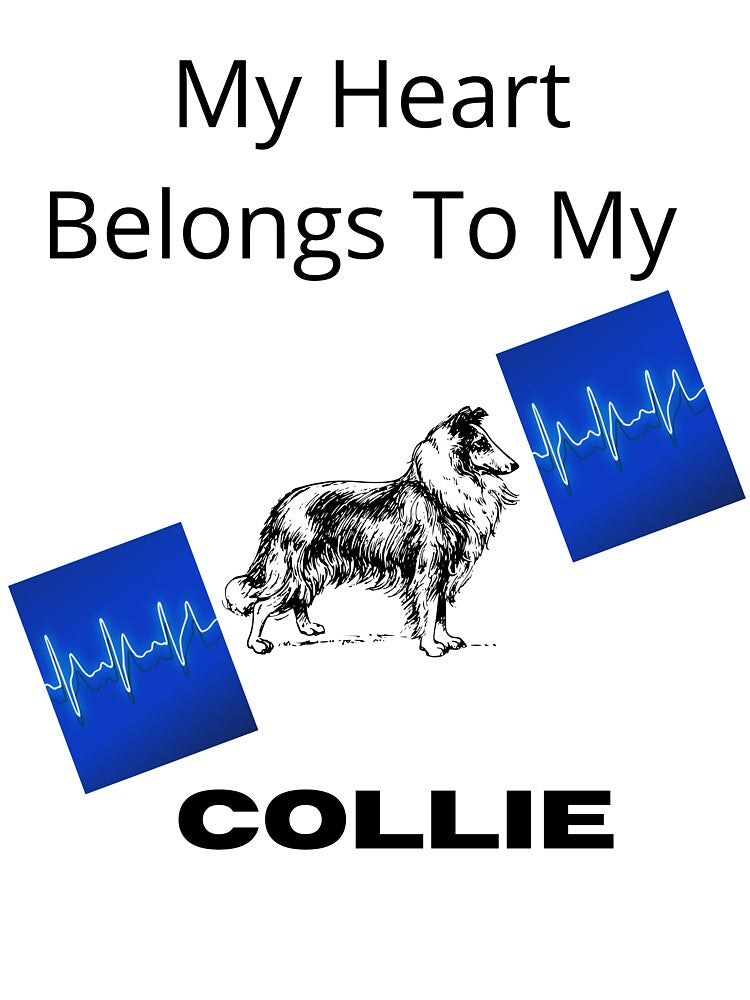 My Heart Belongs To My Collie by luke268 T-Shirts, Hoodie, Sweatshirt | BlankRebels.com (Image 3)