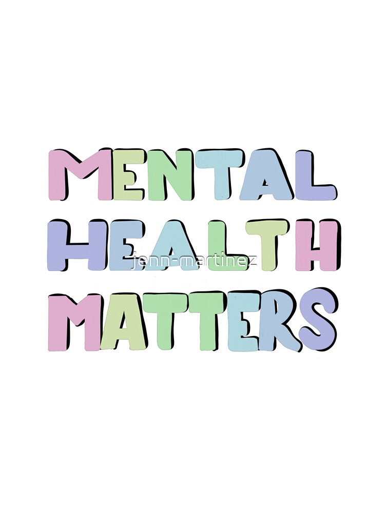 Mental Health Matters by jenn-martinez T-Shirts, Hoodie, Sweatshirt | BlankRebels.com (Image 3)