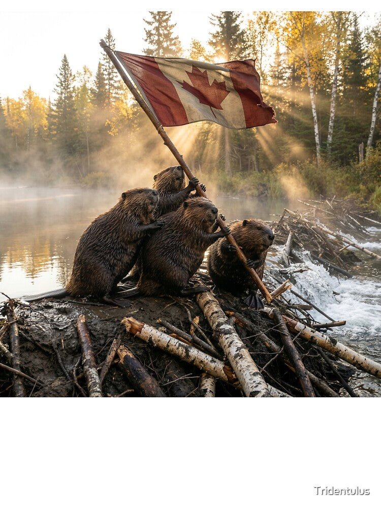 Patriotic Canadian Beavers by Tridentulus T-Shirts, Hoodie, Sweatshirt | BlankRebels.com (Image 3)