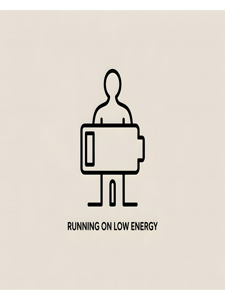 Running on Low Energy – Burnout Awareness Minimal Art by SS-Trending T-Shirts, Hoodie, Sweatshirt | BlankRebels.com (Image 3)