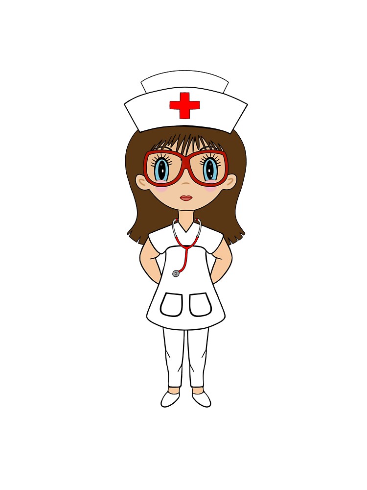 Funny Nurse With Stethoscope by Sartoris Art T-Shirts, Hoodie, Sweatshirt | BlankRebels.com (Image 3)