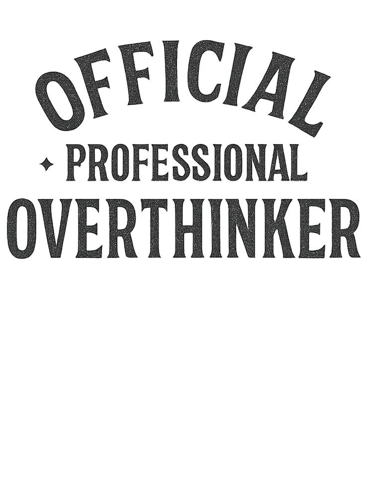 Official Professional Overthinker Slogan Design by Taylor Bb T-Shirts, Hoodie, Sweatshirt | BlankRebels.com (Image 3)