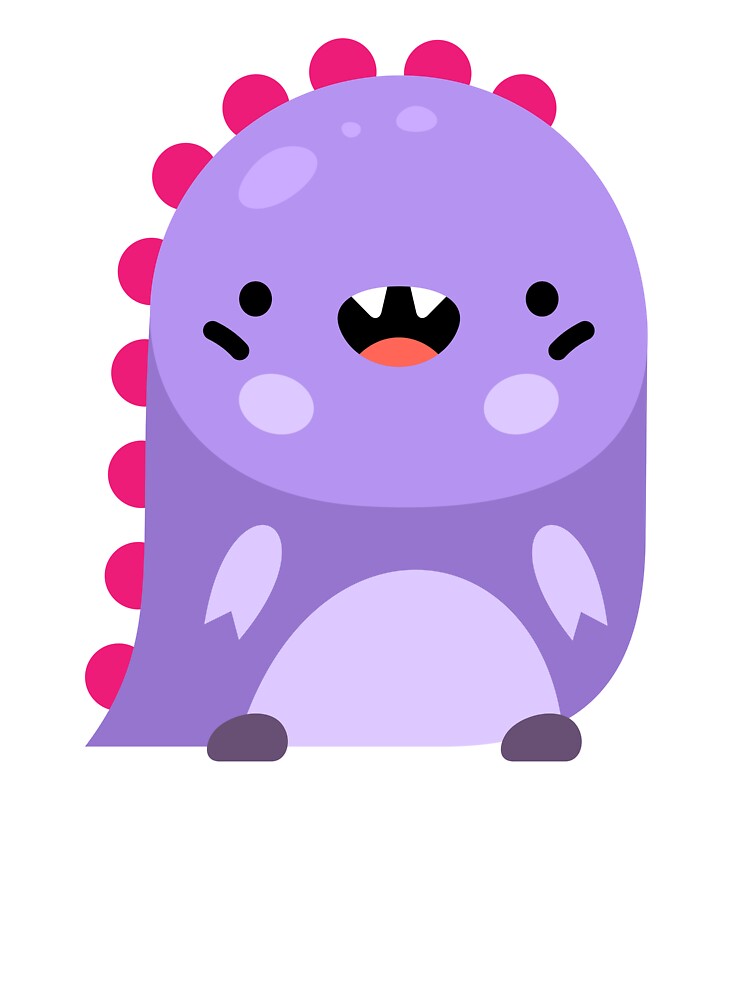 Kawaii Dinosaur Adorable Dino Design by missbobbit T-Shirts, Hoodie, Sweatshirt | BlankRebels.com (Image 3)